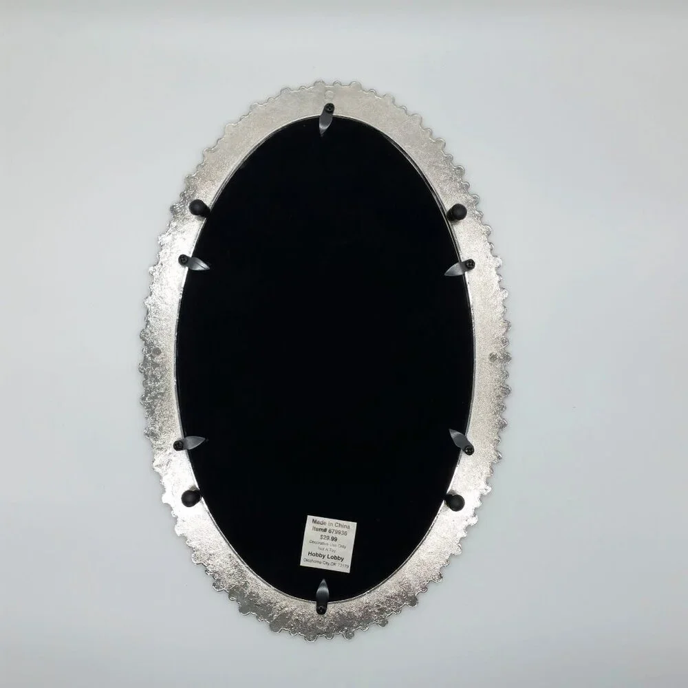 Vintage Oval Footed Vanity Mirror Tray, Mother's Day Gift